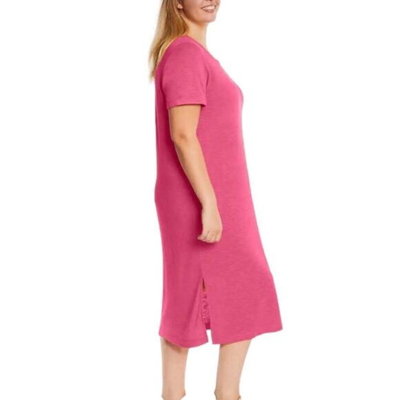 Jessica Simpson Women's Midi Casual Dresses Black Pink 2X NWT 2 Dresses! - Picture 8 of 9